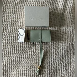 Polene Kaye Card Holder Fresh Almond Green